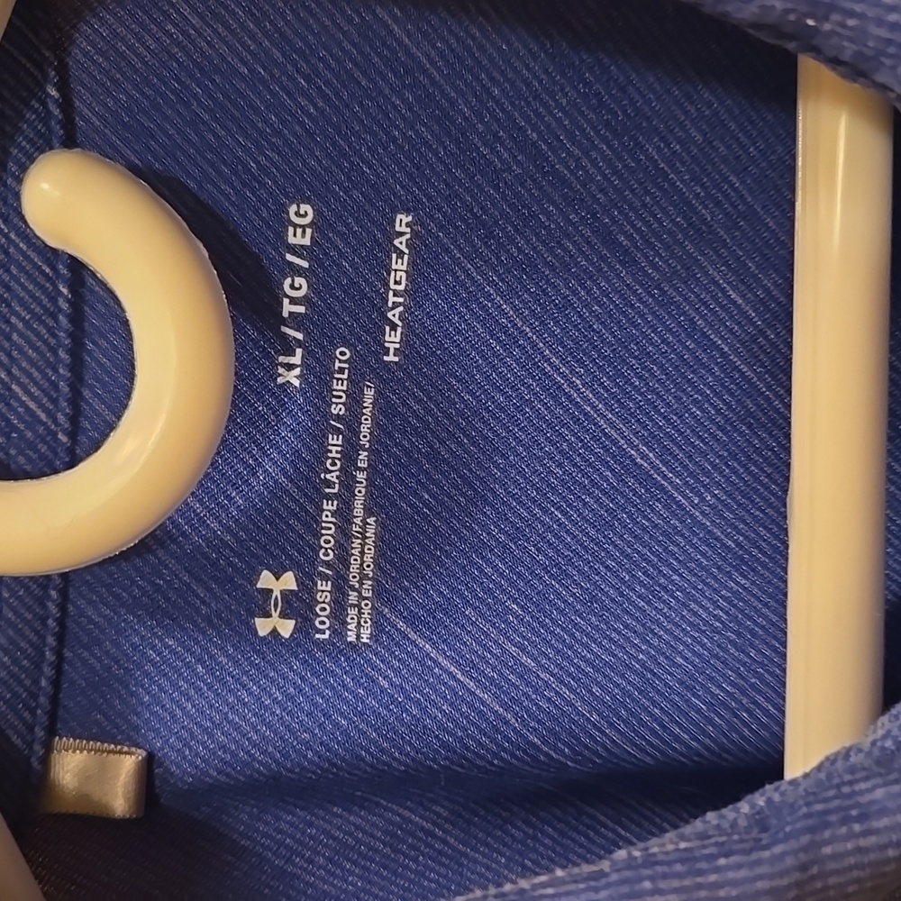 Under Armour loose heatgear polo size XL blue - Picture 5 of 7